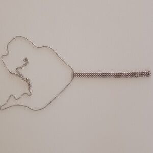 Vtg Art Deco Sterling Silver Necklace